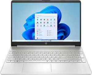 HP 15 Laptop, 15.6" HD Touch Display, Intel Core i3-1215U Upto 4.4GHz, 8GB RAM, 128GB SSD, Windows 11 Home (9P714UA#ABA)