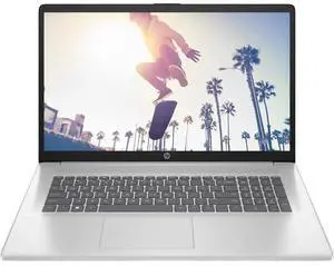 HP 17-cp Laptop, 17.3" FHD Display, AMD Ryzen 5 7520U Upto 4.3GHz, 8GB RAM, 4TB SSD, Windows 11 Home