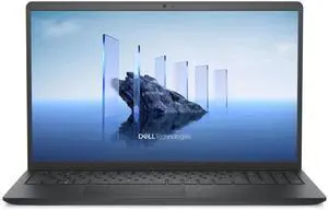 Dell DC15250 Laptop, 15.6" FHD Display, Intel Core 3 100U Upto 4.7GHz, 16GB RAM, 512GB SSD, Windows 11 Home