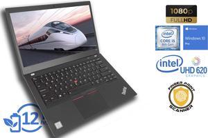 Lenovo ThinkPad T490 Notebook 14 FHD Display Intel Core i58265U Upto 39GHz 16GB RAM 512GB NVMe SSD HDMI Thunderbolt Card Reader WiFi Bluetooth Windows 10 Pro