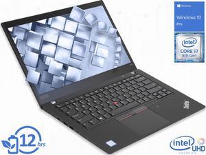 Lenovo ThinkPad T490 Notebook, 14" FHD Display, Intel Core i7-8565U Upto 4.6GHz, 24GB RAM, 2TB NVMe SSD, HDMI, Thunderbolt, Card Reader, Wi-Fi, Bluetooth, Windows 10 Pro