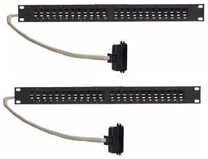Audiocodes 24-Ports Patch Panel For Connecting FXS 2-Pack MP532-PATCH-PNL-KIT