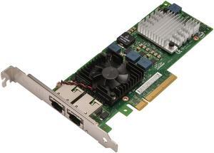 Dell X520-T2 10Gigabit Dual Port Ethernet Card PCI Express x16 Server Adapter J031P
