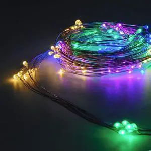 Fuji Labs 120L Mini LED 2-Meter 6-Strip Multi-Color Multi-Mode Battery Powered String Light Fuji Labs 120L Mini LED 2-Meter 6-Strip Multi-Color Multi-Mode Battery Powered String Light