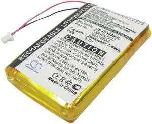 2000mAh Battery for Garmin iQue 3200, 3600, 3600a, 1A2W423C2, A2X128A2