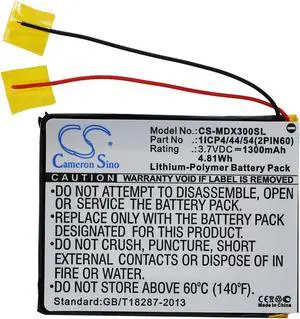 1300mah battery for MODECOM MX3 p/n 1ICP4/44/54(2PIN60)