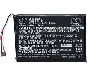 1500mAh Battery for Garmin Nuvi 2689LMT, 2639LMT, 2639LMT 6-Inch; KI22BI31DI4G1