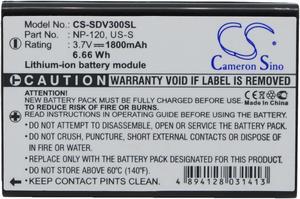 1800mAh Battery for Sonocaddie V300, V300 Plus, AutoPlay, US-S
