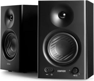 Edifier R1700BT Bluetooth Bookshelf Speakers - Active Near-field Studio  Monitors - Powered Speakers 2.0 Setup Wooden Enclosure - 66w RMS - White