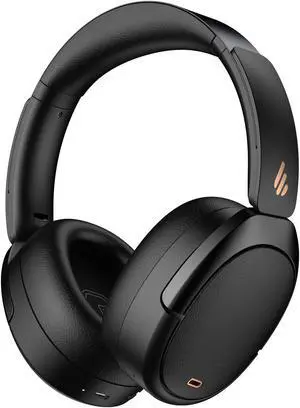 Edifier WH950NB Wireless Headphones - Active Noise Cancelling Headsets - Bluetooth 5.3 - Hi-Res Audio - 55H Playtime - Google Fast Pairing - Dual-Device Connection - Connect to App (Black)-Refurbished