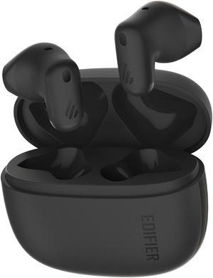 Edifier X1 Lite True Wireless Earbuds, Bluetooth 5.4 Earphones with 26 Hours Playtime Single Mic AI for Clear Calls, IP54 Sweat Resistant Low Latency Headphones Supports Fast Charging - Black