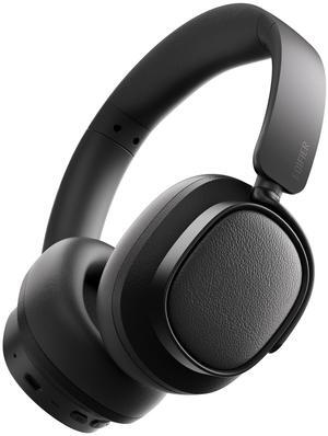 Edifier Active Noise Cancelling Headphones, Over Ear Bluetooth Headset, 92H Playtime Wired & Wireless Hi-Res Audio Certified, Fast Charging Clear Calls for Home Office Travel - Black