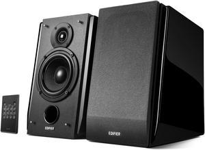 Edifier R1850DB Active Bookshelf Speakers with Bluetooth and Optical Input - 2.0 Studio Monitor Speaker - Built-in Amplifier with Subwoofer Line Out