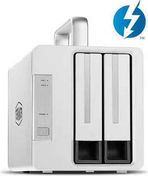 TerraMaster TD2 Thunderbolt 3 Plus 7-in-1 Thunderbolt 3 Dock with RAID Storage External Hard Drive Enclosure