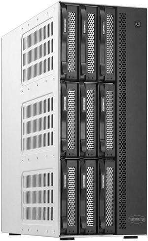 TERRAMASTER T9-423 9-Bay High Performance NAS DiskStation for SMB with N5105/5095 Quad-core CPU, 8GB DDR4 Memory, 2x 2.5GbE Ports,Network Storage Server (Diskless)