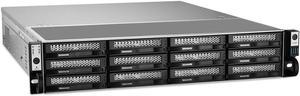 TERRAMASTER U12-500 Plus NAS Storage - 12Bay Core i7 1255U 10-Cores 12-Threads CPU, 16GB DDR5 RAM, Dual 10GbE Ports, 2U Rack Mount Network Attached Storage Peak Performance for Business (Diskless)