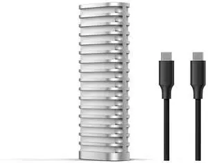 TERRAMASTER D1 SSD M.2 NVMe SSD Enclosure - 1.2-Ton Crush-Proof/IP67 Waterproof/Dustproof, All-Aluminum Housing, Carrying Case Included, USB 3.2 10Gbps Type-C, Mobile Backup App Provided (Diskless) TERRAMASTER D1 SSD M.2 NVMe SSD Enclosure - 1.2-Ton Crush-Proof/IP67 Waterproof/Dustproof, All-Aluminum Housing, Carrying Case Included, USB 3.2 10Gbps Type-C, Mobile Backup App Provided (Diskless)