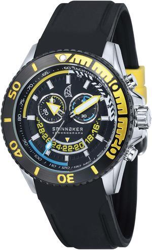 Spinnaker Amalfi Chrono Men's Swiss Watch Black