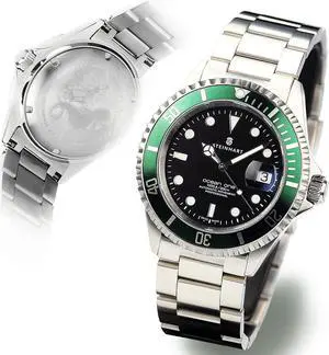 Steinhart OCEAN 1 One 42mm Green Swiss Automatic Men's Watch