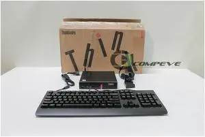 Lenovo ThinkCentre M710q tiny Core i5 7500T CPU 2.7GHZ RAM 8GB HDD 500GB HD GRAPHICS 630