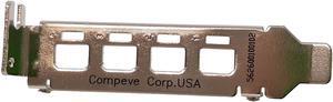 Compeve Low Profile Bracket SFF for Nvidia NVS510 K1200 P600 P620 P1000 - OEM