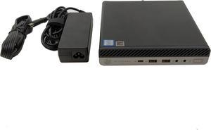 HP EliteDesk 800 G4 DM i5-8600T 2.3GHZ SSD 128GB RAM 8GB 5PA57US#ABA