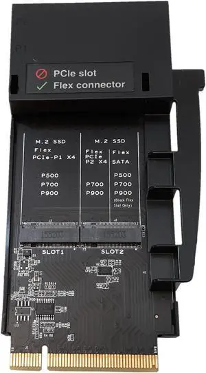 Lenovo M.2 SSD PCIe slot Flex connector for ThinkCentre P500 P700 P900 00FC864