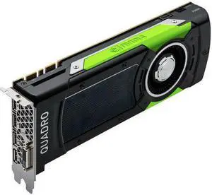 Dell nVIDIA Quadro P6000 24GB GDDR5X 4xDP DVI PCIe x16 900-5G611-0100-000 GJPV7