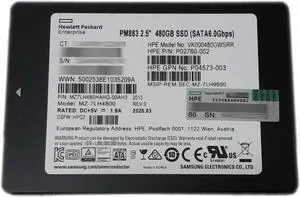 HPE P02760-002 Read Intensive 480Gb SATA 6g Sff DS Ssd
