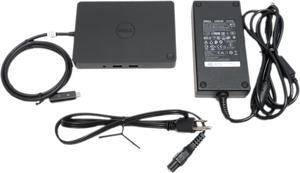 Dell Docking Station WD15 4K USB-C VGA HDMI mini DP With AC Adapter Input:19.5v 6.7/9.23A 180W 91K93 K17A K17A001