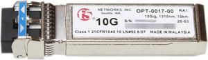 F5 Networks OPT-0017-00 10G SFP+ SMF 1310nm 10km Transceiver Module F5-UPG-SFP+LR-R-BWIN