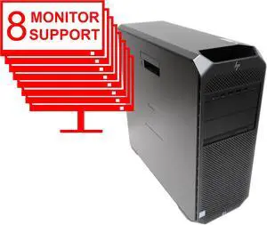 HP Z6 G4 Workstation Xeon Silver 4108 1.8GHz 8C 16T RAM 32GB NVMe 512GB HDD 2TB