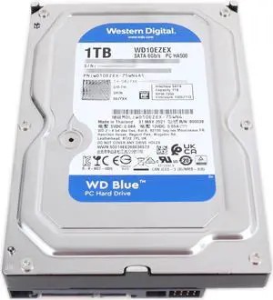 Dell WD 1TB WD10EZEX-75WN4A1 SATA 6GB/S 7.2K 3.5" RPM 8JYXK