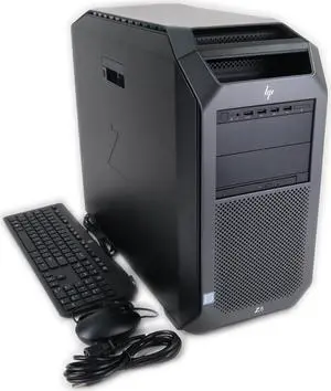 HP Z8 G4 Tower Workstation 2x Xeon Silver 4214 2.2GHz RAM 32GB NVMe 256GB NVS510