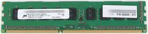 HP Micron MT18JSF51272AZ-1G6M1 4GB PC3-12800E DDR3-1600 ECC 240-Pin 662609-571