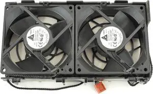 HP XW6200 XW6400 XW6600 Workstation Rear Dual Fan Assembly Kit EFC0912BF 349573-001