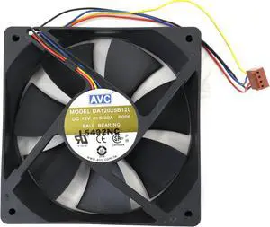 AVC Cooling Fan DA12025B12L DC 12v 0.3A 120mm 4-Pin 4-Wire
