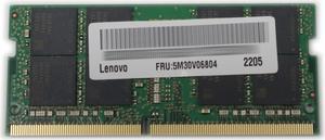 Lenovo 32GB PC4-3200AA DDR4 25600 SoDimm Non-ECC Unbuffered 260pin 4X71D09536 5M30V06804