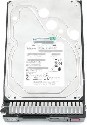 HPE 4TB MB004000JWZVU 7200 RPM SAS 12Gb/s 3.5" P17039-001 872745-001 872487-B21