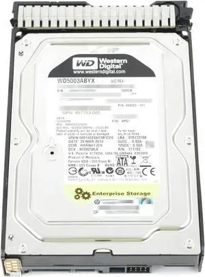 HP WD 500GB WD5003ABYX-70CZLA0 SATA 3.5" 658083-001 658103-001 658071-B21