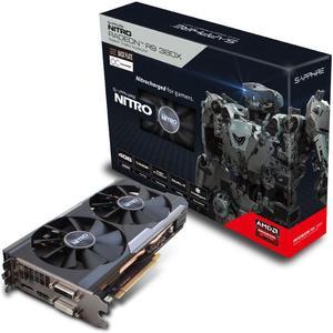 SAPPHIRE NITRO Radeon R9 380X 100383NTOCL 4GB GDDR5 PCI Express 3.0 Dual-X OC Version w/ backplate (UEFI) Video Card