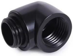 Alphacool Eiszapfen L-Connector Fitting G1/4 OT G1/4 IT - Black (17594)