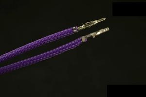 Darkside 17.5" (45cm) Male-Female Pre-Sleeved ATX and PCI-E Wire â Purple (DS-1103)