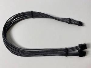 Darkside 60cm PCI-e 5.0 12VHPWR 2-way 8-pin Corsair Cable for GPU RTX4090 RTX4080 Series â Graphite Metallic (DS-1210)