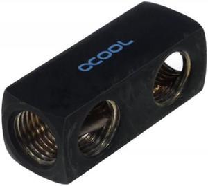 Alphacool G1/4 5-Way Connection Terminal - Deep Black (17027)