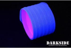 DarkSide 10mm (3/8") High Density SATA Cable Sleeving - Dark Blue UV (DS-0113)