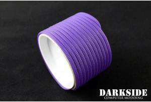 Darkside 4mm (5/32") High Density Cable Sleeving - Purple UV (DS-HD4-PUR)