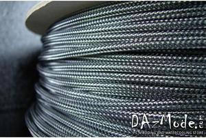 Darkside 6mm (1/4") High Density Cable Sleeving - Graphite (DS-HD6-GMC)