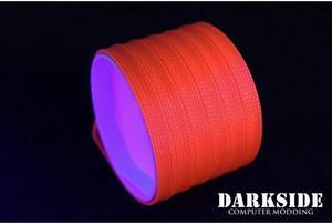 DarkSide 10mm (3/8") High Density SATA Cable Sleeving - Red UV (DS-0117)