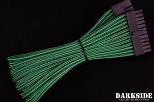 Darkside 24-Pin ATX 12" (30cm) HSL Single Braid Extension Cable - Commando UV (DS-0703)